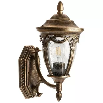 Уличный настенный фонарь IP44 Feron Будапешт 11693 PL682