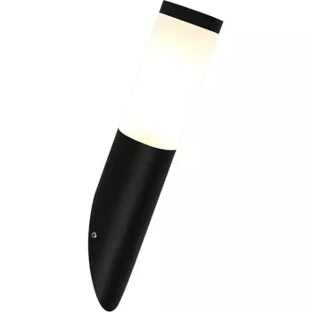 Уличный настенный светильник IP44 Escada Halite 30012W/01 1x25Вт, E27, металл/пластик, черный