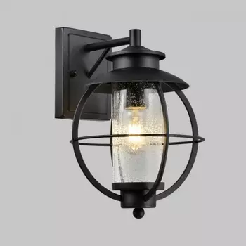 Уличный настенный светильник IP44 Imex Maribo IL.0016.0003-BK в форме шара