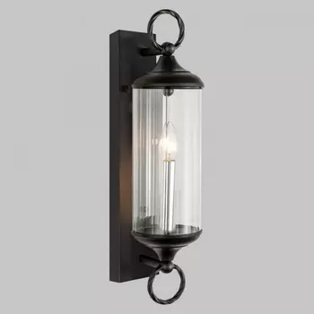 Уличный настенный светильник IP44 Imex Orta IL.0016.0004-BK