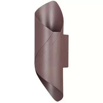 Уличный настенный светильник Odeon Light Basti 6659/10WLA NATURE коричневый/металл IP65 LED 10W 4000K AC85-265V