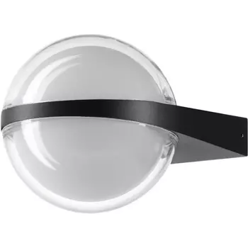 Уличный настенный светильник Odeon Light Tilda 6652/12WL NATURE черный/металл/акрил IP65 LED 12W 4000K AC85-265V