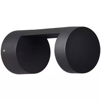 Уличный настенный светильник Odeon Light Tion 6657/10WL NATURE черный/металл IP65 LED 10W 4000K AC85-265V