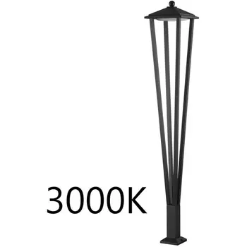 Уличный наземный светильник Odeon Light Bearitz 6655/12GA3 черный/металл IP65 LED 12W 3000K 220V