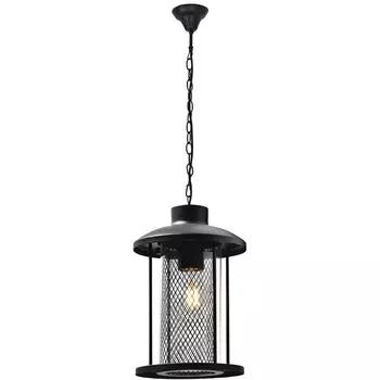 Уличный подвесной светильник Feron Бордо 48389 PL725 60W E27 черный