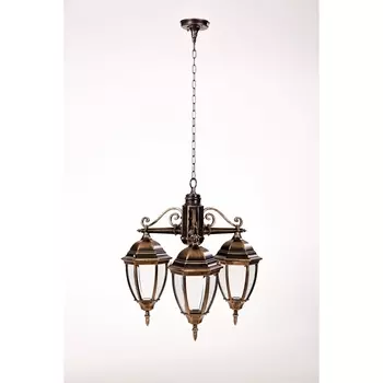 Уличный светильник подвесной IP44 91270S/3/02 Gb Oasis Light ARSENAL S в фиде фонаря