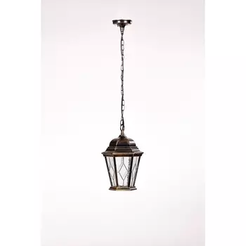 Уличный светильник подвесной IP44 2M 91405M Gb ромб Oasis Light ASTORIA в фиде фонаря