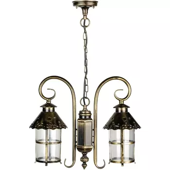 Уличный светильник подвесной IP44 CAIOR 81570/2/18 Gb Oasis Light 1 в фиде фонаря