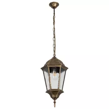 Уличный светильник подвесной IP44 Artelamp Genova A1204SO-1BN