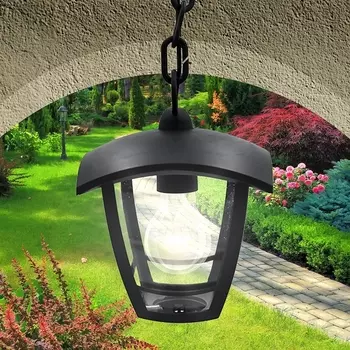 Уличный светильник подвесной IP44 ЭРА НСУ 07-40-001 «Марсель» черный