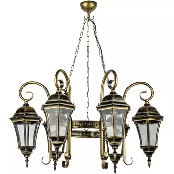 Уличный светильник подвесной IP44 Oasis Light ASTORIA 1 S 91370S/6/18 st 40 Gb в фиде фонаря