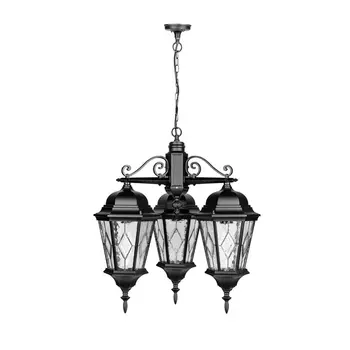 Уличный светильник подвесной IP44 Oasis Light ASTORIA 2M 91470M/3 cover Bl ромб