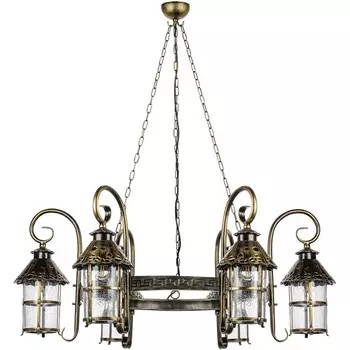 Уличный светильник подвесной IP44 Oasis Light CAIOR 1 81570/6/18 st 60 Gb в фиде фонаря