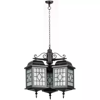 Уличный светильник подвесной IP44 Oasis Light LONDON L 64870L/3 cover Bl в фиде фонаря