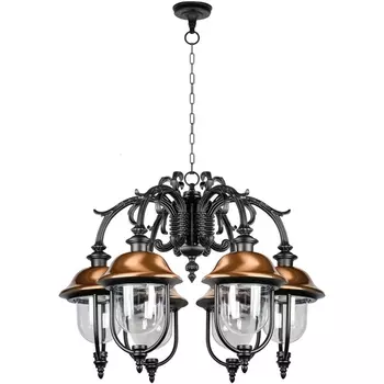 Уличный светильник подвесной IP44 Oasis Light MADRID-COOPER 84370c/6/16 Bl в фиде фонаря