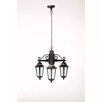 Уличный светильник подвесной IP44 PETERSBURG 79870S/3 Bl Oasis Light S в фиде фонаря