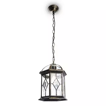 Уличный светильник подвесной IP44 Feron Витраж 11337