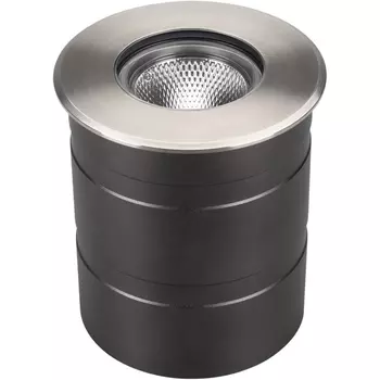 Уличный встраиваемый светильник светодиодный LTD-GROUND-R110-15W Day4000 (SL, 20 deg, 230V) (Arlight, IP67 Металл, 3 года) 033578
