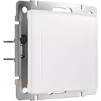 Умный сенсорный выключатель одноклавишный с подсветкой (белый) Werkel W4513001 (a064139)