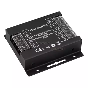 Усилитель ARL-5022-RGB (12-24V, 3x10A, 360-720W) (Arlight, IP20 Металл, 3 года) 027140