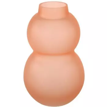 Ваза декоративная Eglo Bevato 421351 H280, D170, стекло, розовый сатиновый