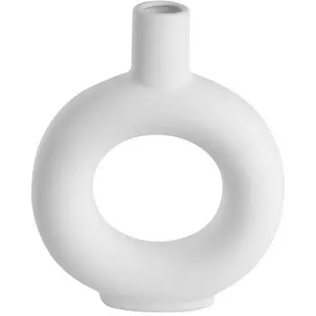 Ваза декоративная Eglo Fihety 421246 L185, B53, H225, керамика, белый
