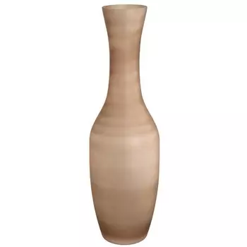 Ваза декоративная Eglo Longkali 421376 H1000, D300, стекло, коричневый сатин