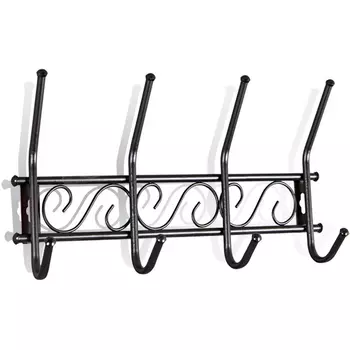 Вешалка 1/4 черный/черный Sheffilton Грация 6709851201