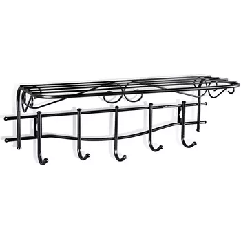 Вешалка 1/5 черный/черный Sheffilton Грация 9858341402