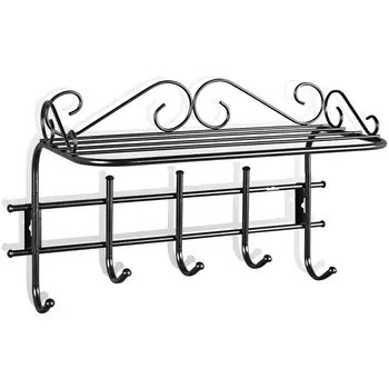 Вешалка 2/5 черный/черный Sheffilton Грация 8266018901