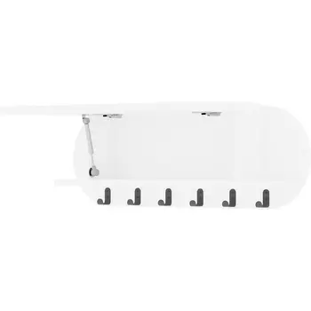 Вешалка для одежды KROMA HANGER LEVE (ЛДСП/Белый) арт.LEV01118