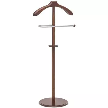 Вешалка костюмная В 25Н средне-коричневый Mebelik арт.002233