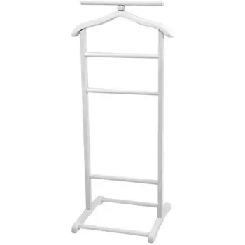 Вешалка костюмная В 6Н белый Mebelik арт.006518