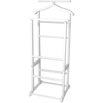 Вешалка костюмная В 9Н белый Mebelik арт.006520