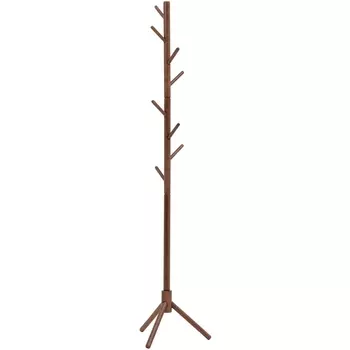 Вешалка напольная Stool Group Hook темное дерево УТ000036962