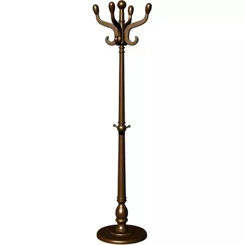 Вешалка напольная В 1Н тёмно-коричневый Mebelik арт.000132