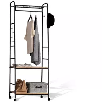 Вешалка SHT-WR21 черный муар/скандинавский дуб от фабрики Sheffilton