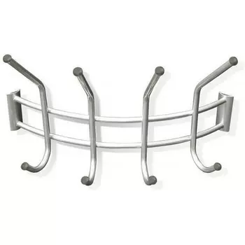 Вешалка Угловая серебро перлато/серый от фабрики Sheffilton