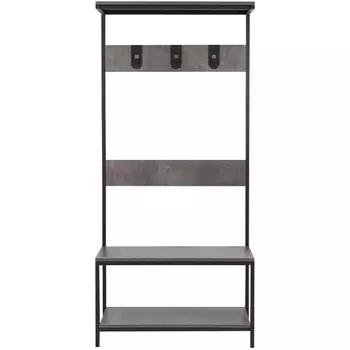 Вешало Ивару ГРАНЖ-1, Камень темный / Черный