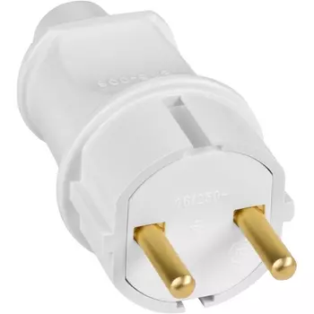 Вилка прямая без заземления duwi 24201 7 Duwi