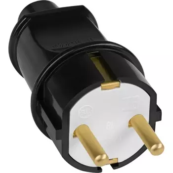 Вилка прямая с заземлением REV 24204 8