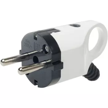 Вилка угловая с заземлением duwi 30467 8 Duwi