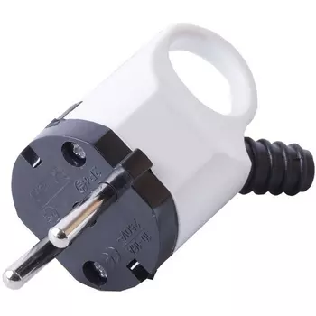 Вилка угловая с заземлением Stekker 32849