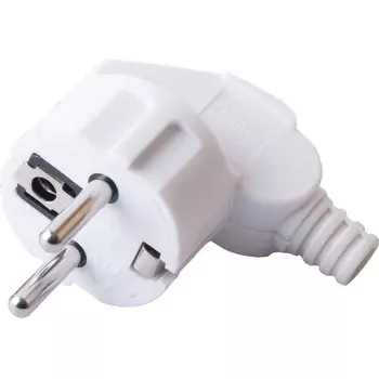 Вилка угловая с заземлением Stekker 32850