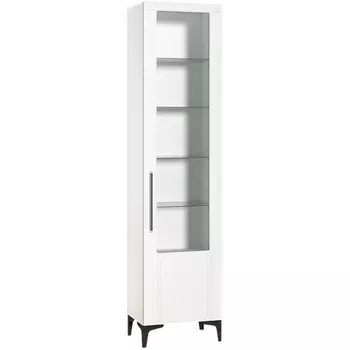 Витрина Mobi Вестра белый шагрень 518142