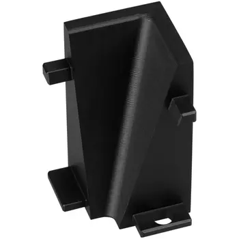 Внутренний угол PLINTUS-H40 BLACK (Arlight, Металл) 052404