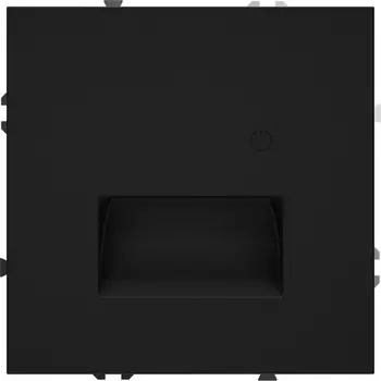 Встраиваемая LED подсветка с датчиком движения (черный матовый) Voltum S70 VLS070708