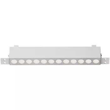 Встраиваемый линейный светильник под гипсокартон светодиодный Maytoni Points DL065-20W3-6K-TRS-W