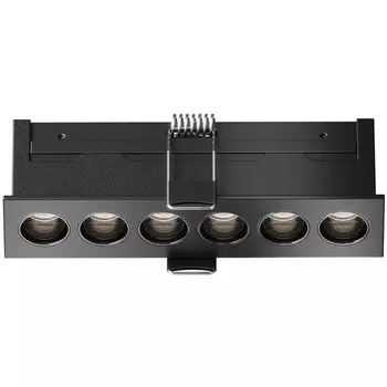 Встраиваемый линейный светильник светодиодный Maytoni Points DL065-12W3-6K-B