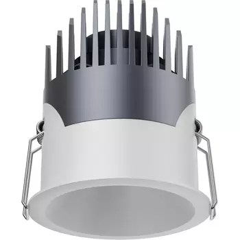 Встраиваемый поворотный светильник круглый светодиодный IP65 1005E65(W), 10Вт Fiberli 1005E65 12130601